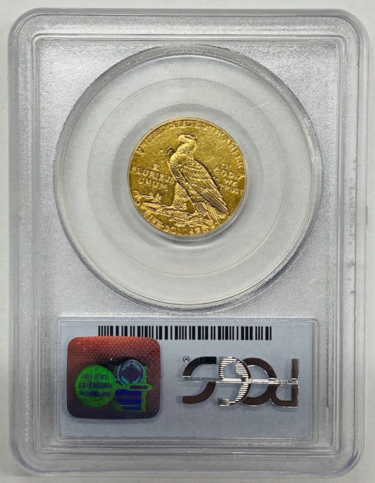 1909-D $5 Indian Head Half Eagle Gold Coin PCGS AU 53