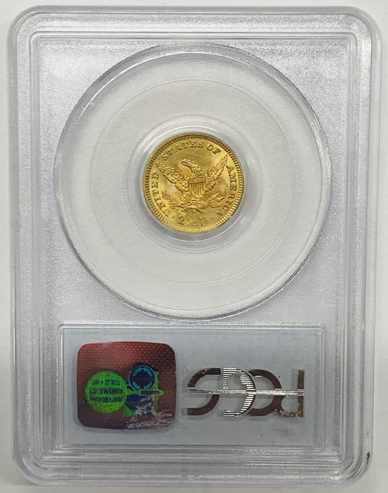 1907 $2.50 Liberty Head Quarter Eagle Gold Coin PCGS MS 65 (E)