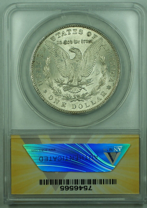 1878 REV OF 79 Morgan Silver $1 Dollar Coin ANACS MS 61