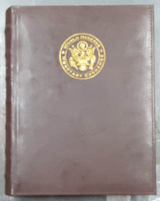WRME Currency Album For 4 Subject Sheets of US Currency - Pre-Owned