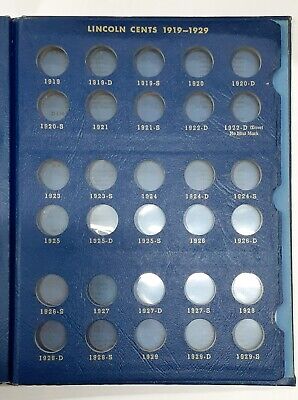 Whitman Deluxe Album For Lincoln Head Cent 1909-1940 #9405-Used/NO COINS