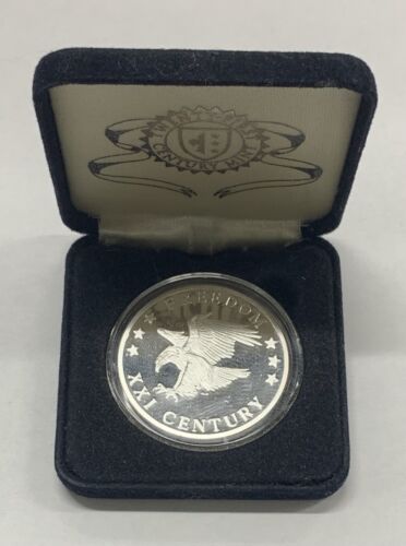 2000 1 OZ Silver Freedom Medal-Twenty-First Century Mint