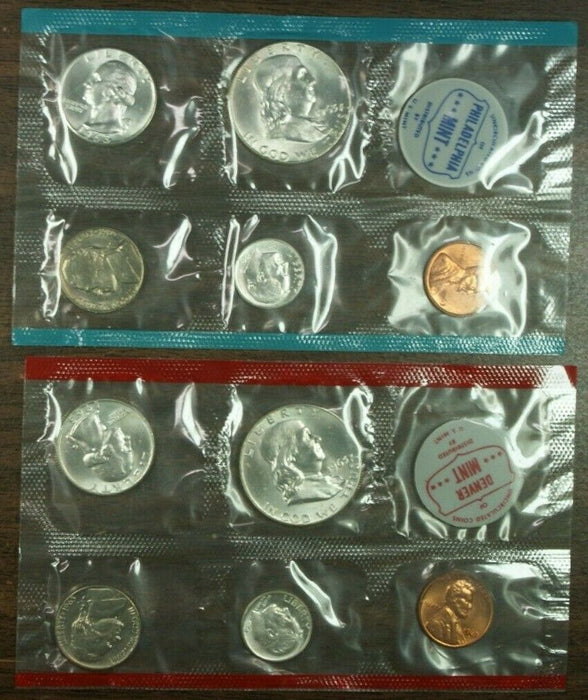 1963 US Mint Set P& D 10 Coin Unc. BU Set *Gem Unc* NO Envelope