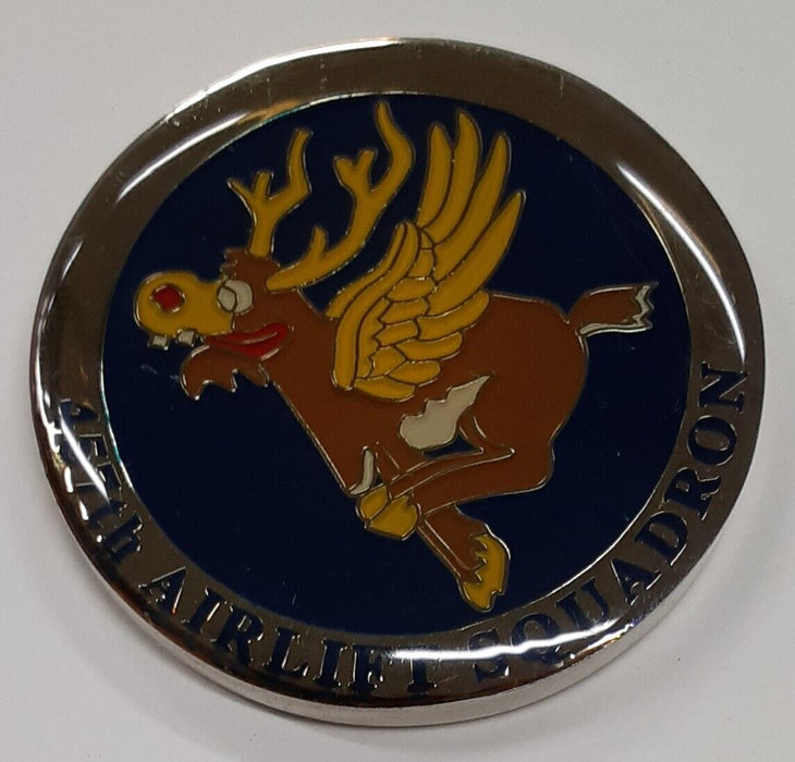 457th Airlift Squadron Challenge Coin Uncirculated & Numbered - See Photos (107)