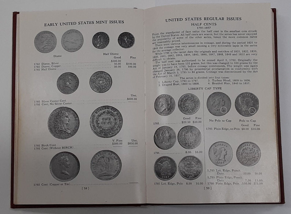 1950-51 Red Book A Guide Book of United States Coins Price Guide 4th Edition