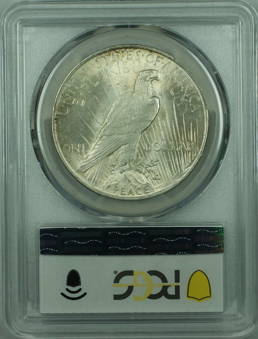 1923 Peace Silver $1 Dollar Coin PCGS MS 63 (17) C