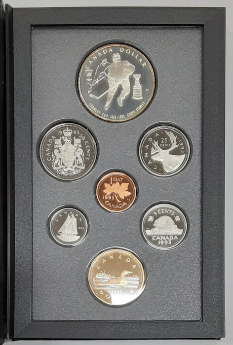 1993 Canada 7pc Proof Set- 100th Anniversary Stanley Cup- in OGP