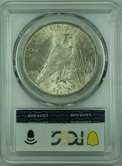 1923 Peace Silver $1 Dollar Coin PCGS MS 63 (4) D
