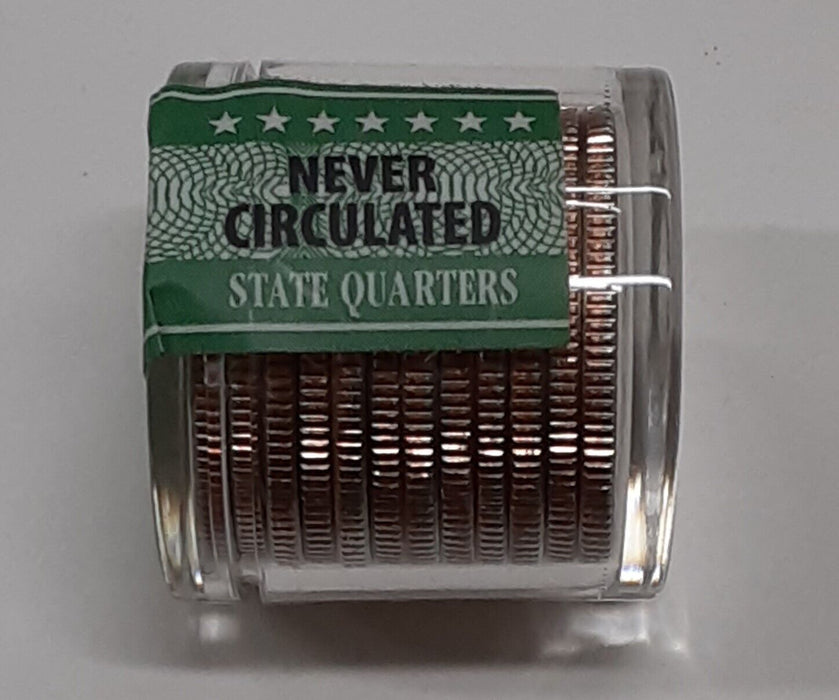 2010 Yellowstone NP ATB Quarters - 12 BU Coins in Sealed Danbury Mint Roll