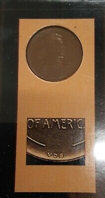 1909-VDB Lincoln Cent - First Lincoln Cent in American History Society Holder