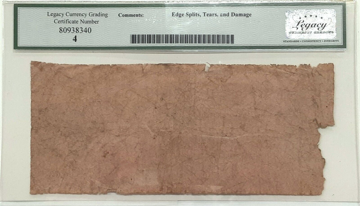 1863 Issue CSA $2 Note T-61 Legacy Good-4 w/Comments Lynchburg Hoard