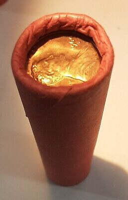 1969-D US Lincoln Cents BU Roll of 50 Coins Total in OBW