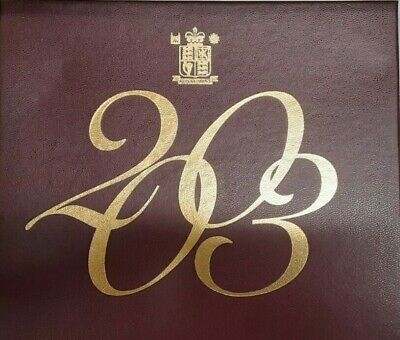 2003 UK Commem Proof Set, 11 GEM Proof Coins, Coronation Anniv, W/Case and COA