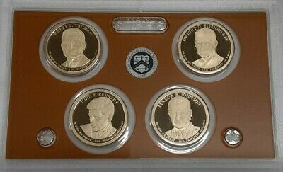 2015-S US Mint Silver Proof Set 14 Gem Coins W/Original Box and COA