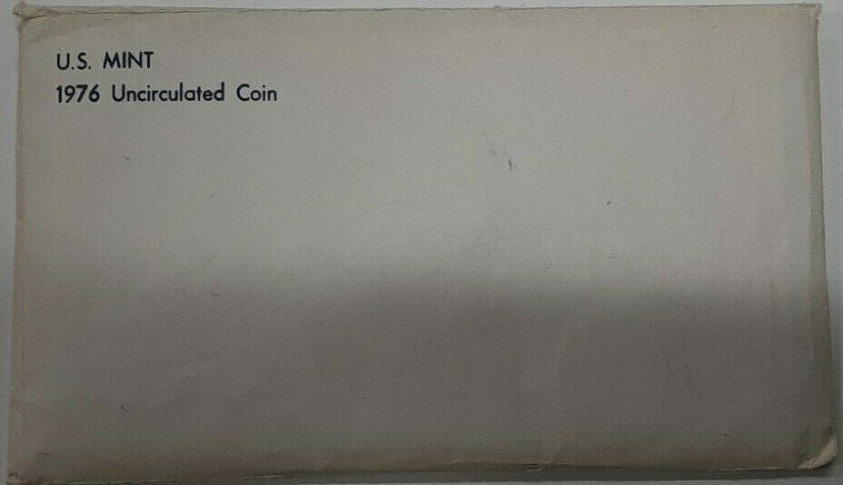 1976 US Mint Uncirculated Set With 12 BU Coins in Original Mint Packaging