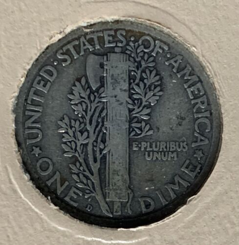 1916-1945 Mercury Dime 10c Coin Complete Set-In Dansco Album (1942/1 Included)