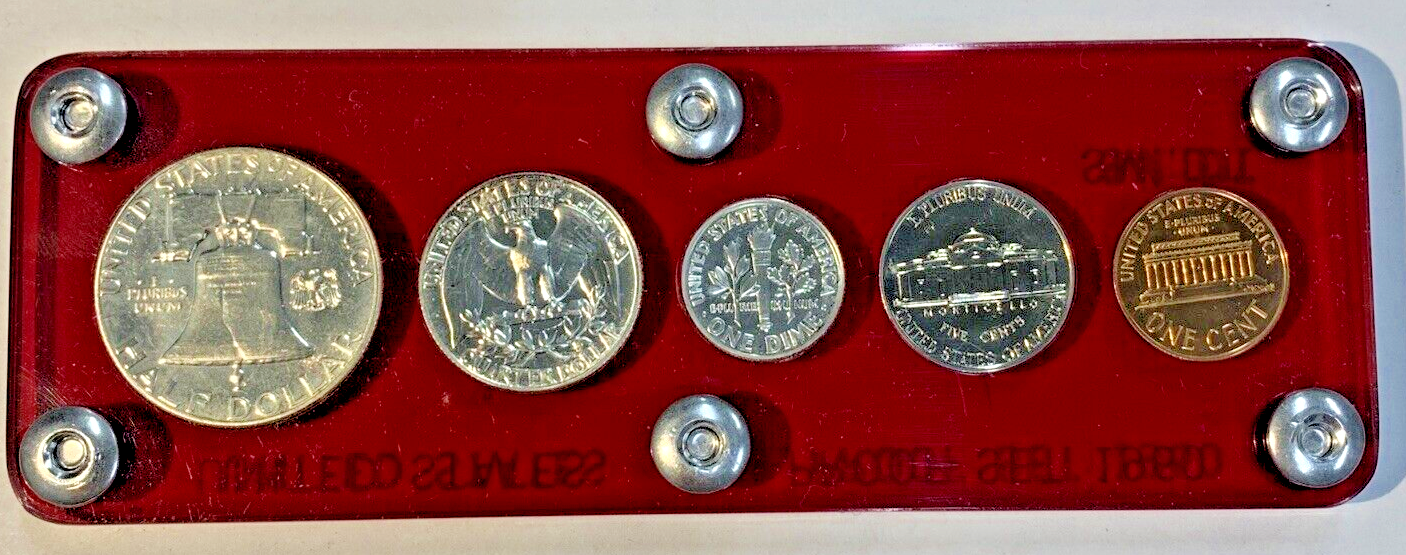 1960 US Mint Proof 5 Coin Set-Capital Holder