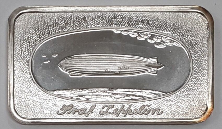 Liberty Mint 1 Troy Oz .999 Fine Silver Bar - Graf Zeppelin SB 29