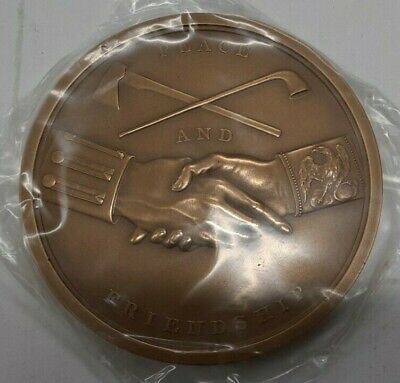 US Mint Thomas Jefferson Presidential High Relief Bronze Indian Peace Medal