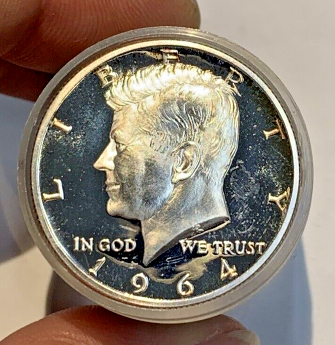 1964 Proof Kennedy Half Dollar Roll-20 Coins
