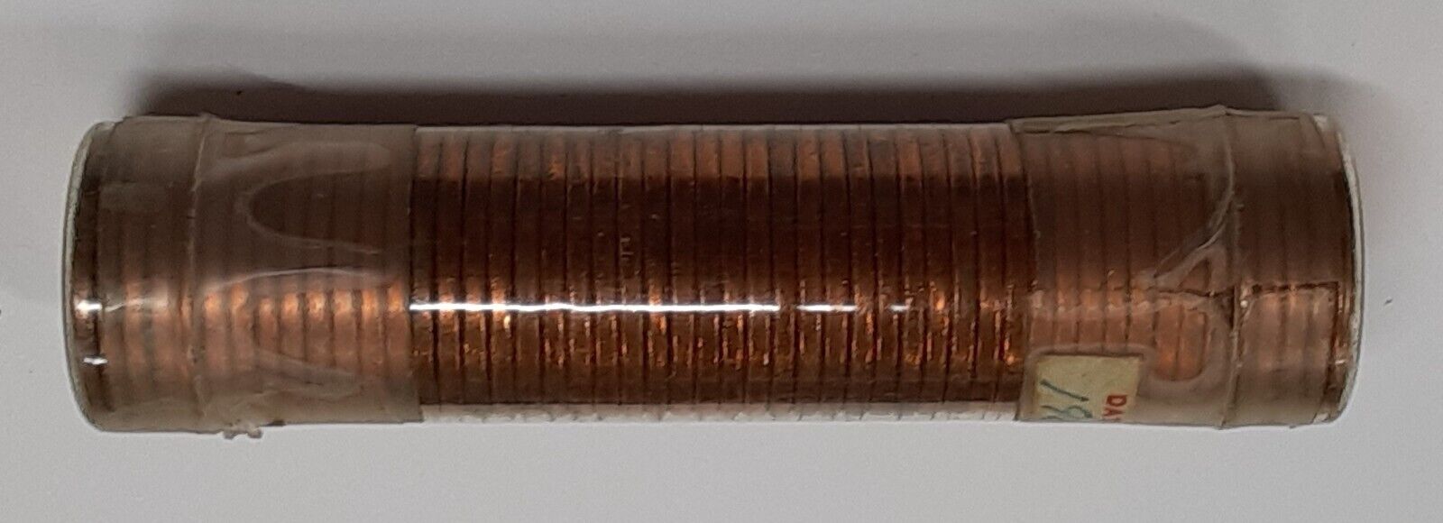 1962 Canada Cent Roll - 50 BU Coins in Coin Tube