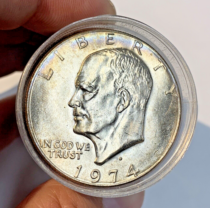 1974-D Eisenhower $1 IKE Dollar BU/UNC Roll-20 Coins