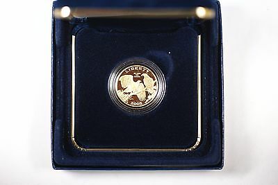 2008 Bald Eagle Commemorative Proof $5 Gold Coin w Box/COA