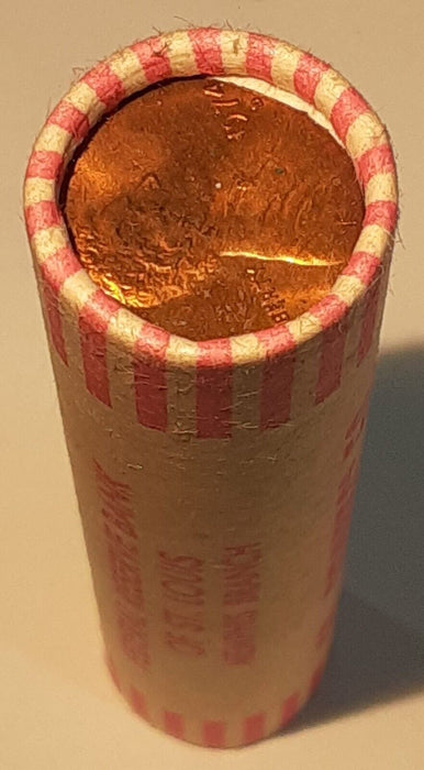 1974-D US Lincoln Cent Roll of 50 BU Coins Total in OBW