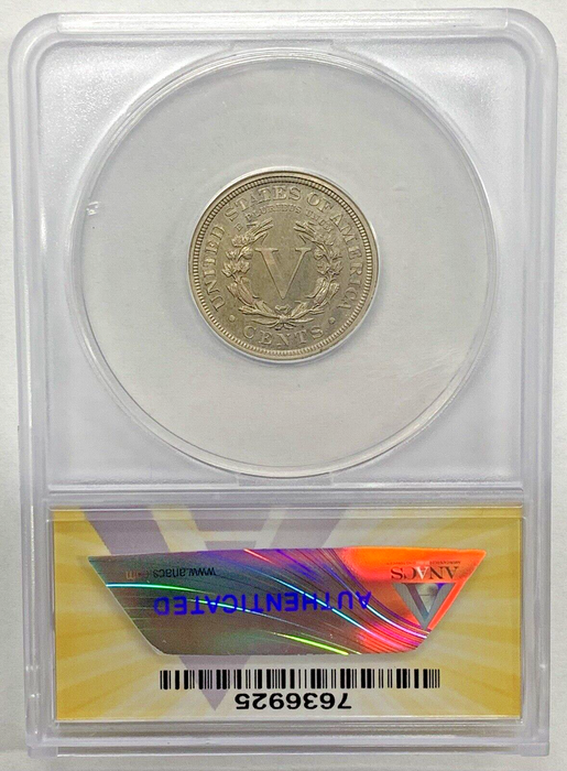 1910 Proof Liberty Head V Nickel Coin ANACS PR 64