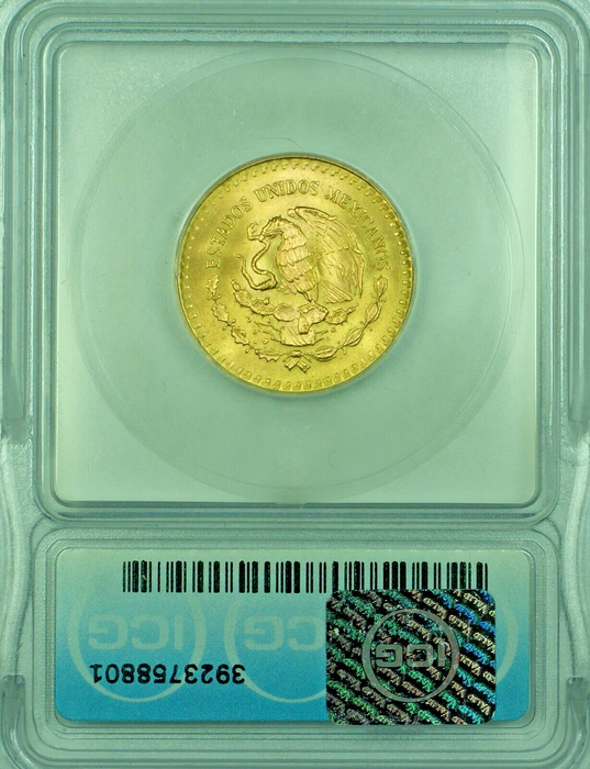 1981 Mexico Libertad 1/4 OZ Gold coin ICG MS 66