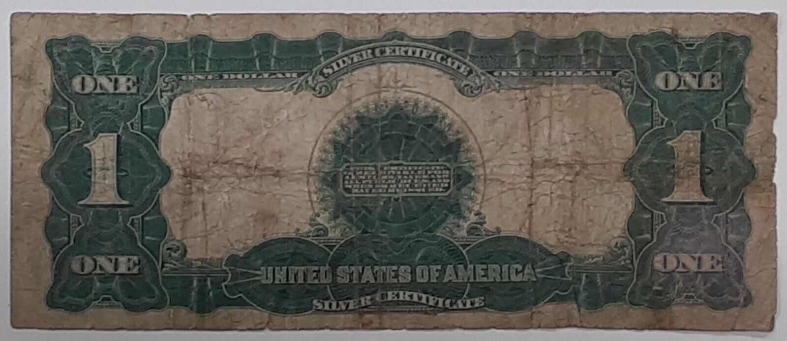 1899 $1 Silver Certificate Black Eagle Note Fr 235 VG+/Fine