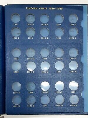 Whitman Deluxe Album For Lincoln Head Cent 1909-1940 #9405-Used/NO COINS