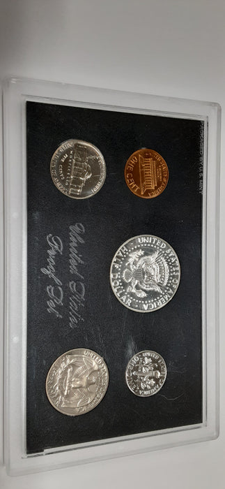 1968-S US Mint Proof Set 5 Gem Coins W/40% Silver Half No Box