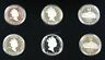 1996 Olympic Centennial 10 Piece Coin Set-Sterling Silver-5 Countries; case flaw