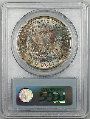 1885-O Morgan Silver Dollar $1 Coin PCGS MS 63 Toned Better Coin (BR-18 M)