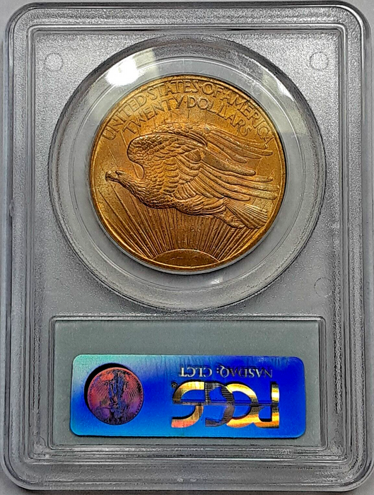 1907 St. Gaudens Double Eagle Gold Twenty Dollar Coin PCGS MS-64