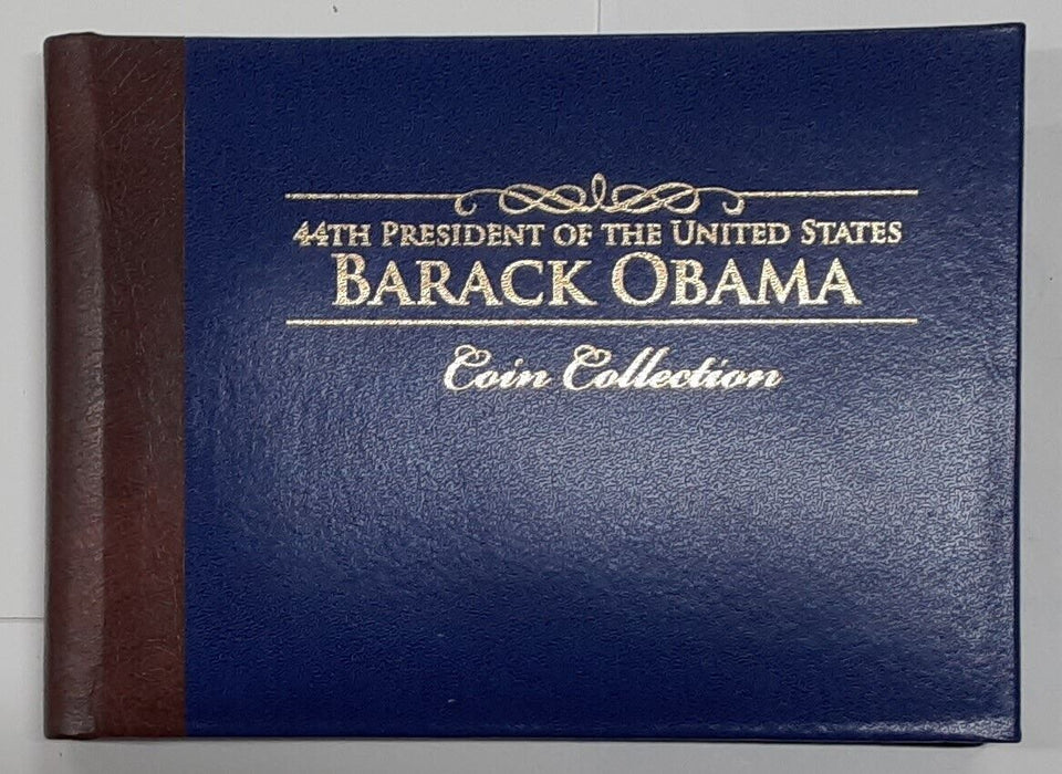 The Obama Collection 9 Colorized Coins Total w/$1, 50C & Quarters