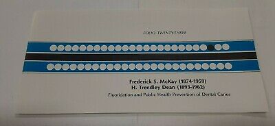 History of Dentistry .925 Silver PF Medals Franklin Mint- A. Pare/Fluordation
