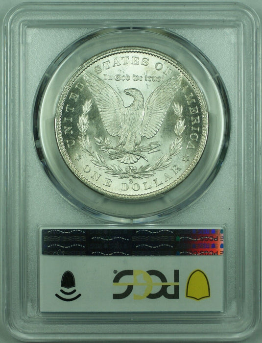 1880-S Morgan Silver Dollar Coin PCGS MS-63 (35)