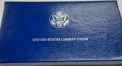 1986-S Statue of Liberty Commemorative Proof 2 Coin Set - $1 & Half Dol. in OGP