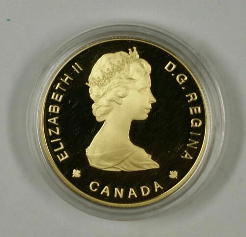 1984 Canada Jacques Cartier $100 Dollar 1/2 Oz Gold Proof Coin as Issued WW