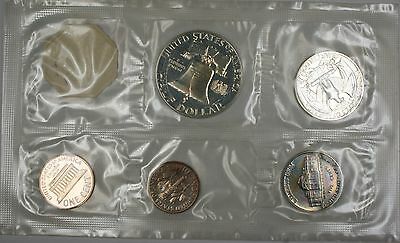 1963 US Mint Silver Proof Set 5 Gem Coins - NO Envelope