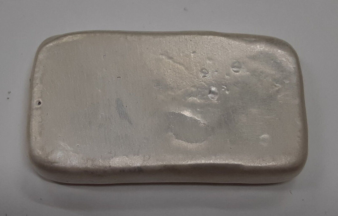 Bison Bullion 3 Troy Oz .999 Fine Silver Poured Ingot/Bison Design