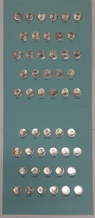 Franklin Mint - States of the Union Sterling Silver Mini Coin Set (50 Pcs.)