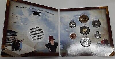 2004 Canada Seven Coin Gift Set Ensemble-Congratulations In OGP