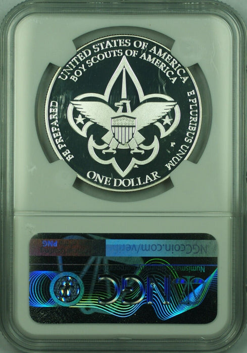 2010-P Boy Scouts Centennial Commemorative Silver Dollar Coin NGC PF-70 UCAM