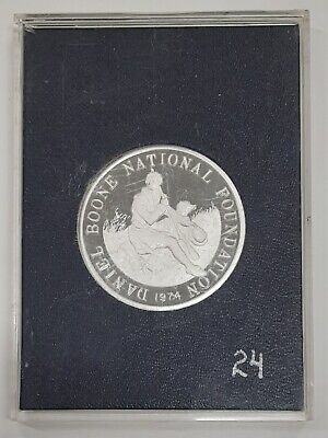 1974 Proof Daniel Boone National Foundation Fine Silver Commemorative Medal