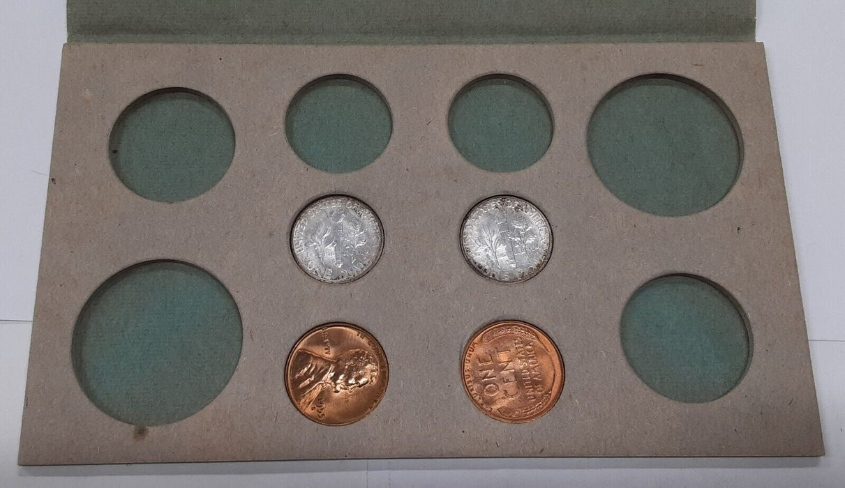 1955 PD&S UNC Set in OGP - Uncirculated w/Toning - 22 UNC Coins Total (E)