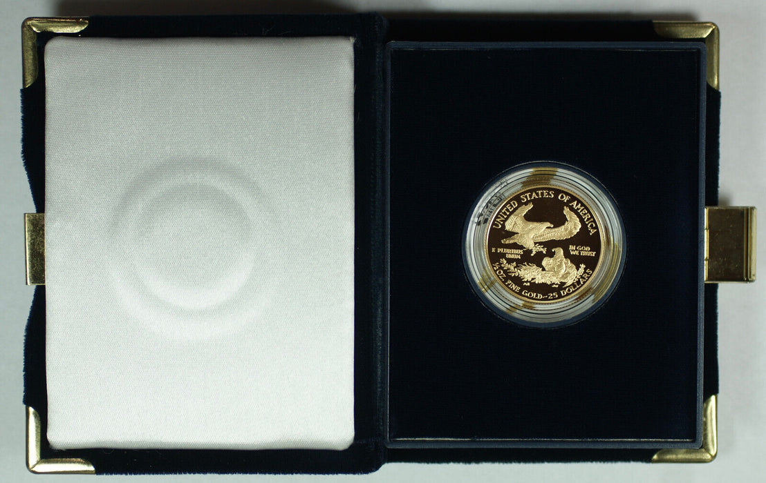 2006-W American Eagle 1/2 Oz Gold Proof Coin in Box w/ COA