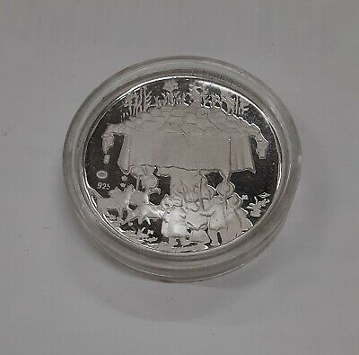 Croatia Ivan Lackovic .925 Silver Medal in Capsule
